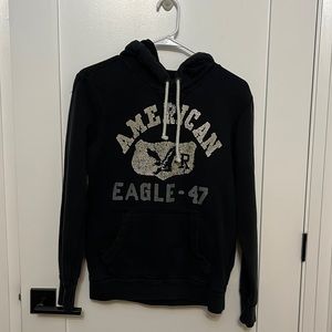 Men’s black American Eagle hoodie